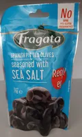 Spanish pitted olives seasoned with sea salt