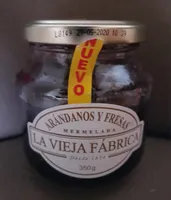 Mermelada arándanos y fresas
