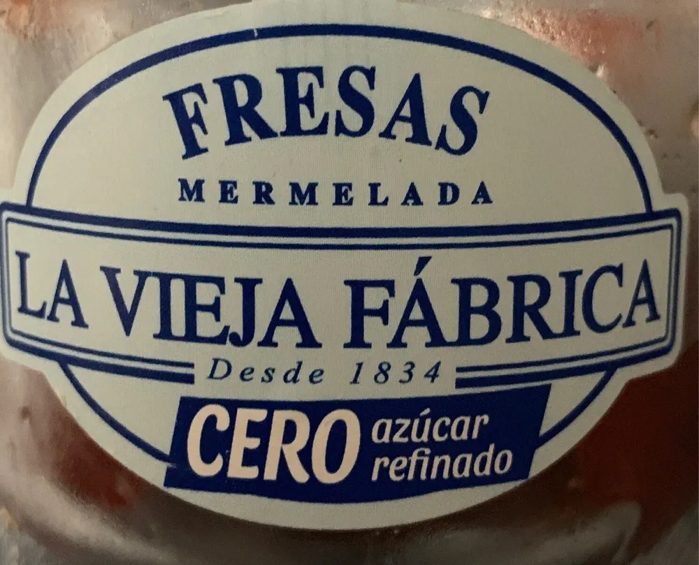 Mermelada Fresas 0%