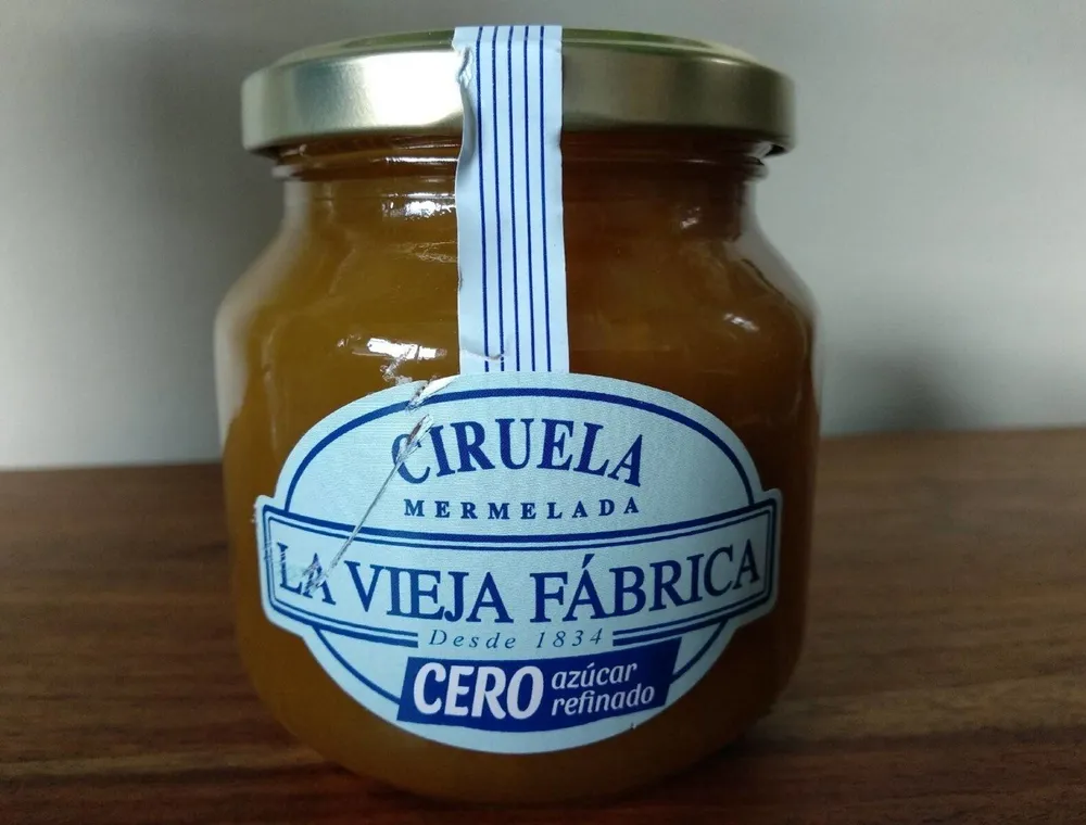 La vieja Fábrica - CERO azúcar refinado - Ciruela