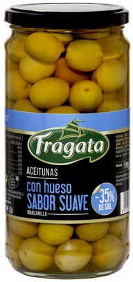 Aceitunas con hueso sabor suave