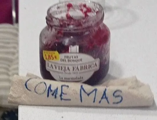Mermelada de frutas del bosque