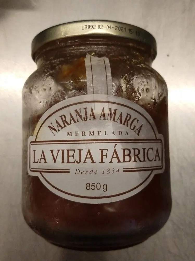Mermelada de naranja amarga