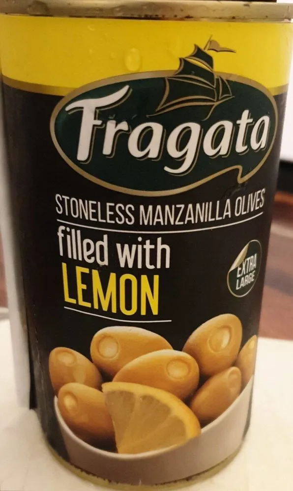 Stoneless Manzanilla Olives filled with lemon