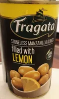 Stoneless Manzanilla Olives filled with lemon