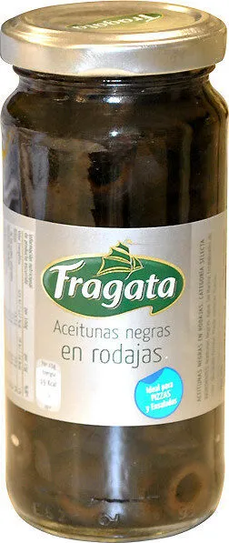 Aceitunas negras rodajas