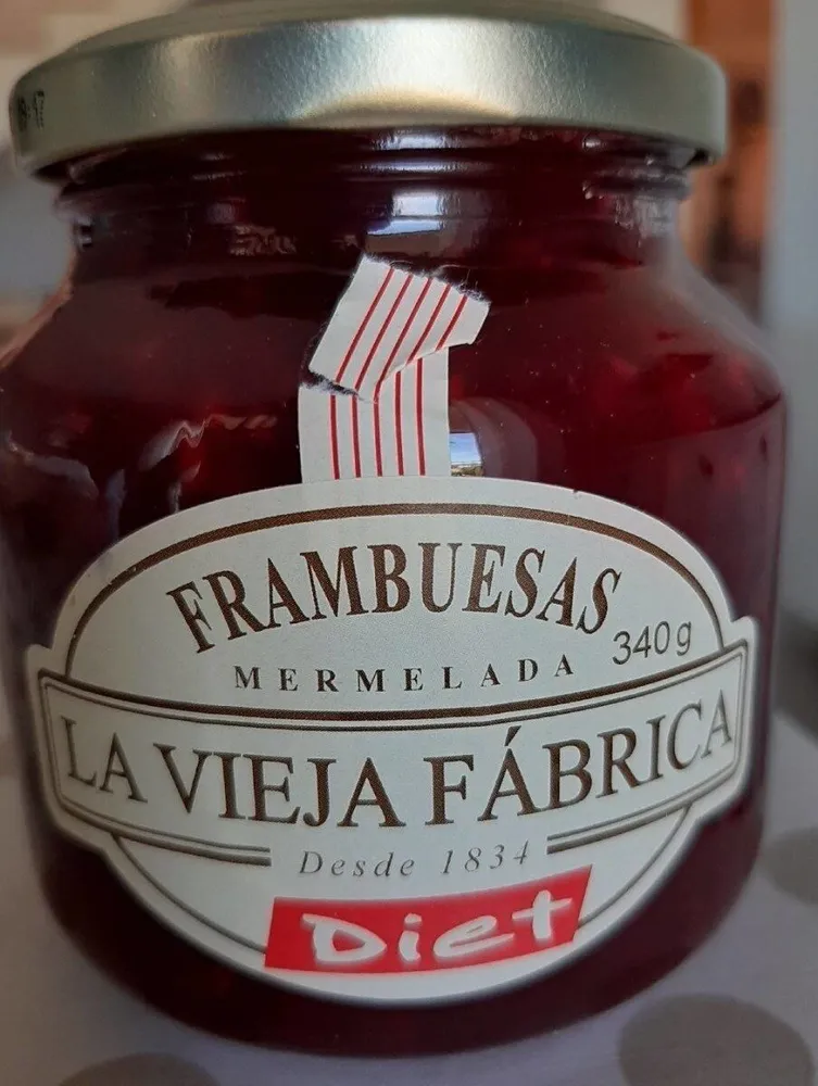 Mermelada frambuesas