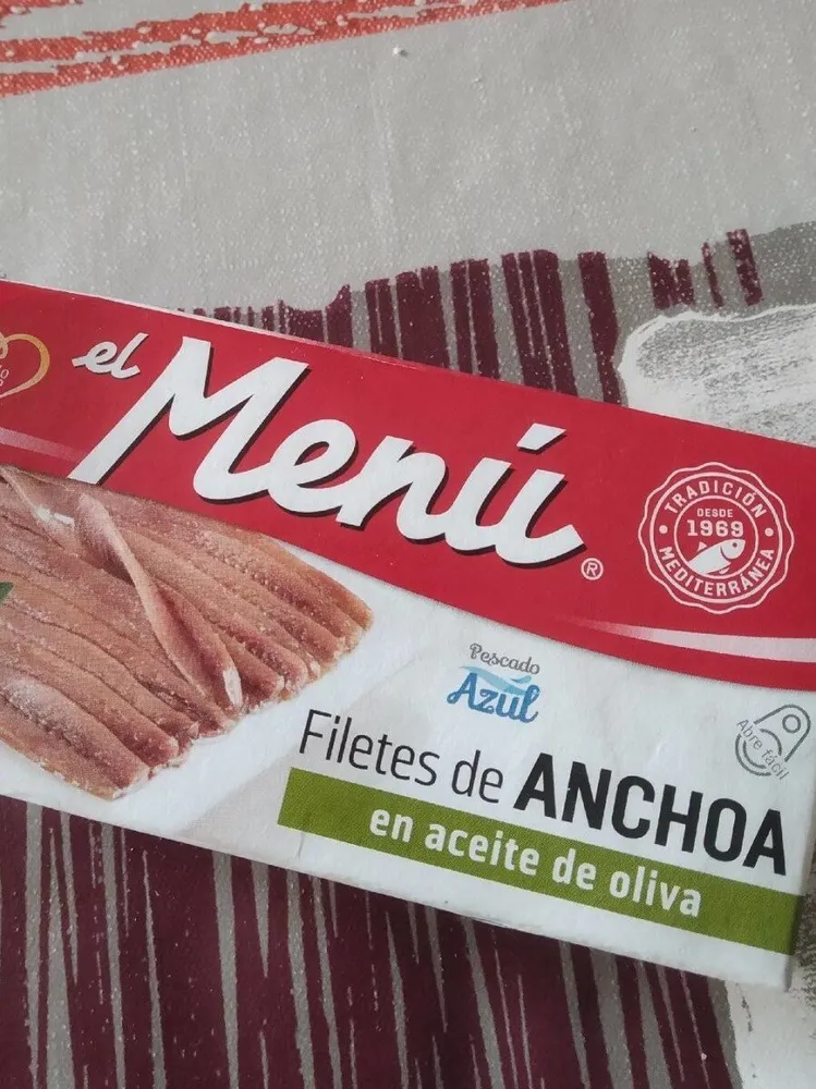 Filetes de anchoa en aceite de oliva