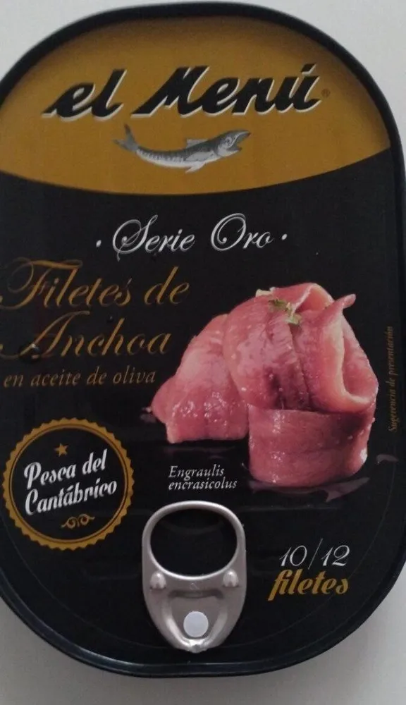 Anchoas el Menú serie oro