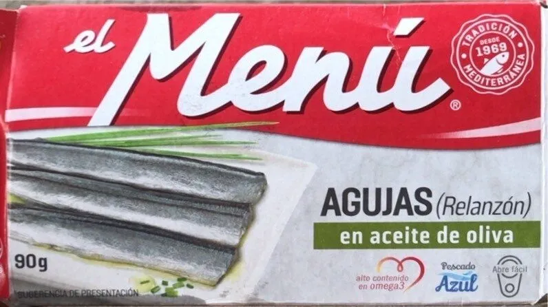Agujas en aceite de oliva