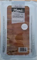Lomos de sardina ahumada en aceite de girasol