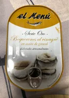 Boquerones al vinagre en aceite de girasol