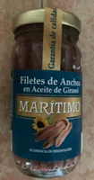 Filetes de anchoa en aceite de girasol