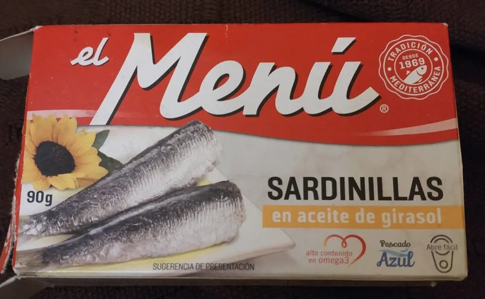 Sardinillas en aceite de girasol