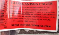 Llonganissa pagès