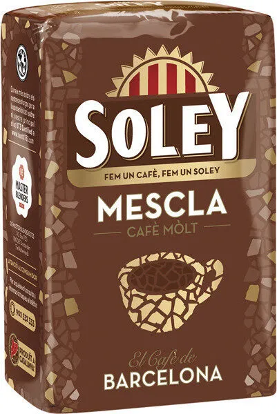 Café molido mezcla