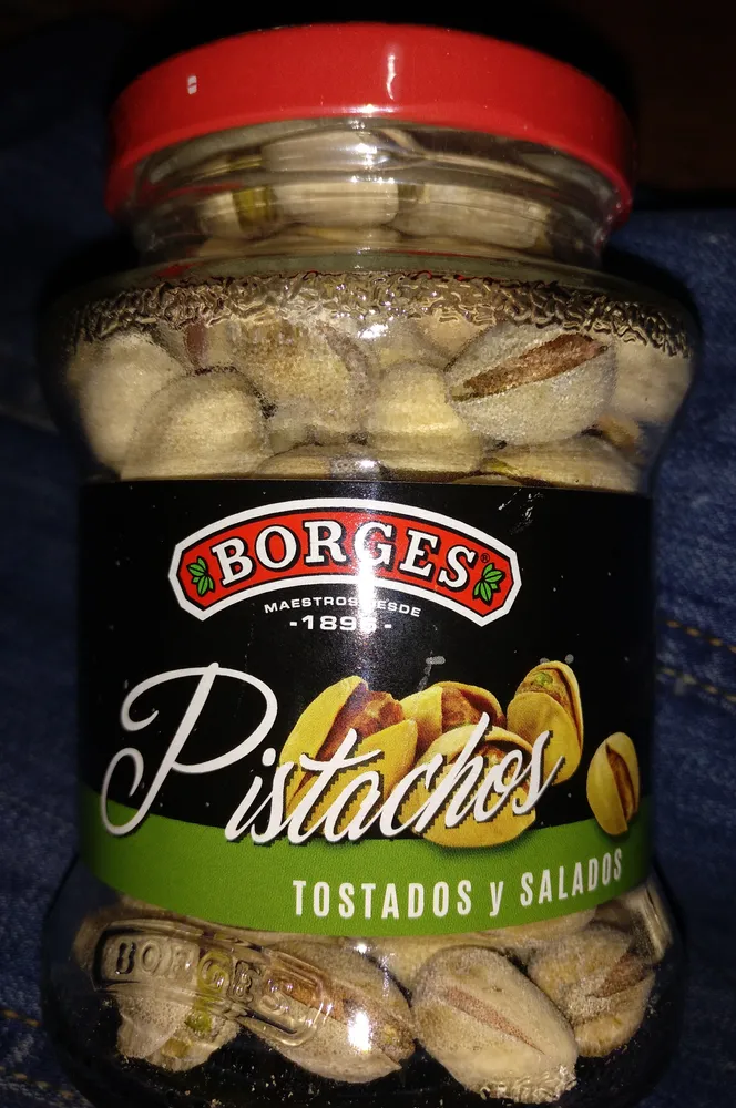 pistachos tostados y salados