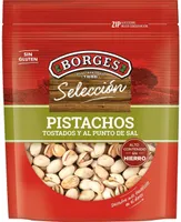 Pistachos tostados y salados