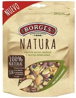 Cóctel de frutos secos crudos y frutas desecadas