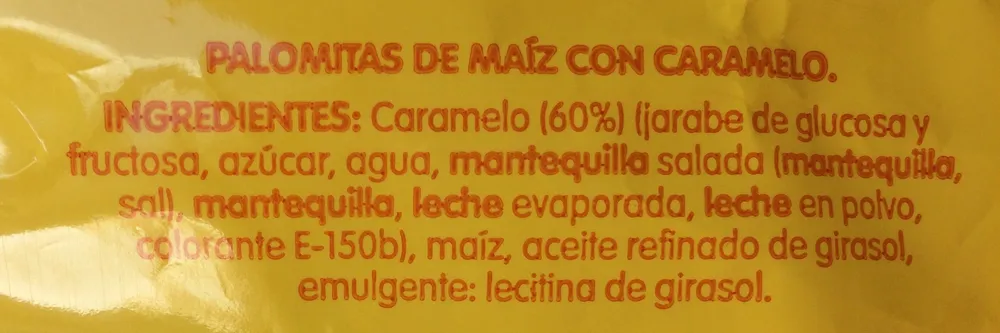 Palomitas caramelo