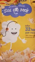 Delight palomitas con sal de mar bolsa 65 g