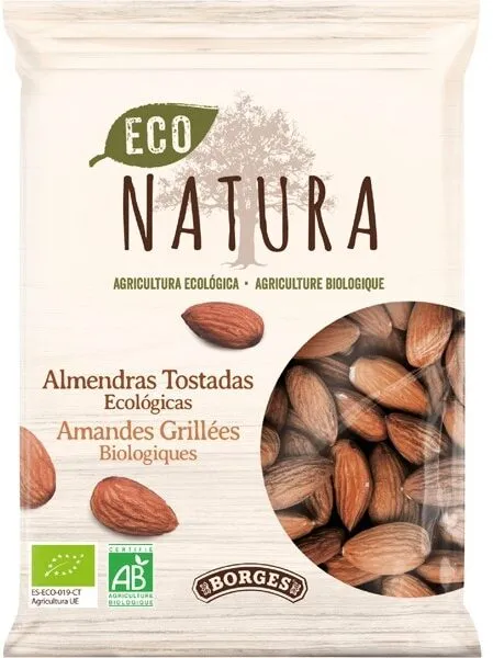 Almendras tostadas ecológicas