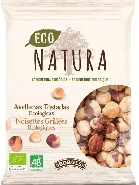 avellanas tostadas ecológicas