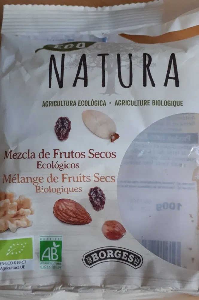 Mélange de fruits secs biologiques