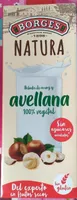 Bebida vegetal Avellana