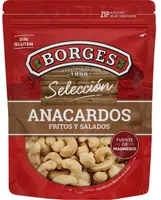Anacardos fritos y salados
