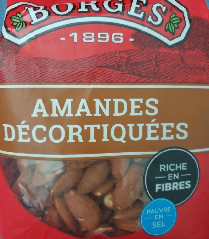 Amandes décortiquées
