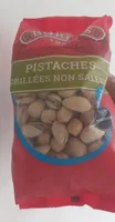 Pistaches grillées non salées