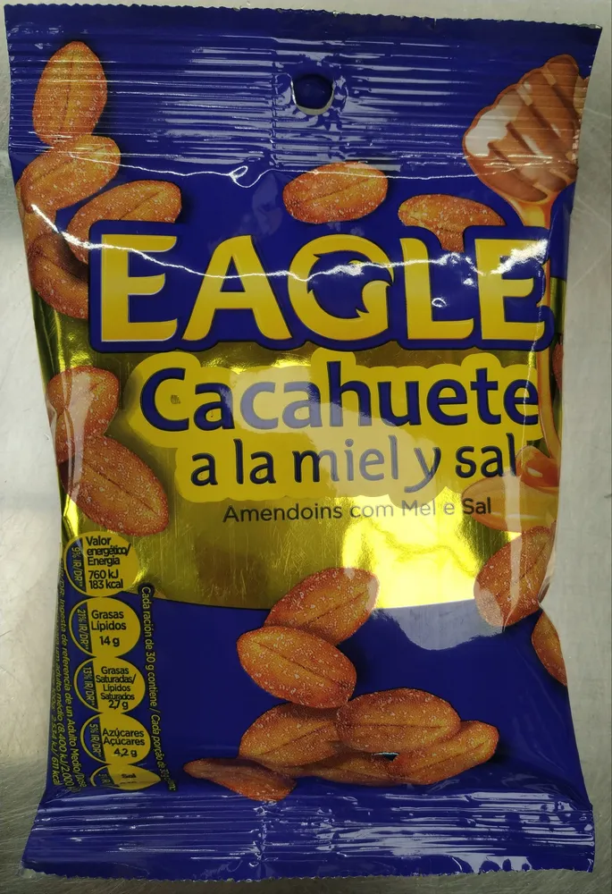 Cacahuete Eagle Miel y Sal