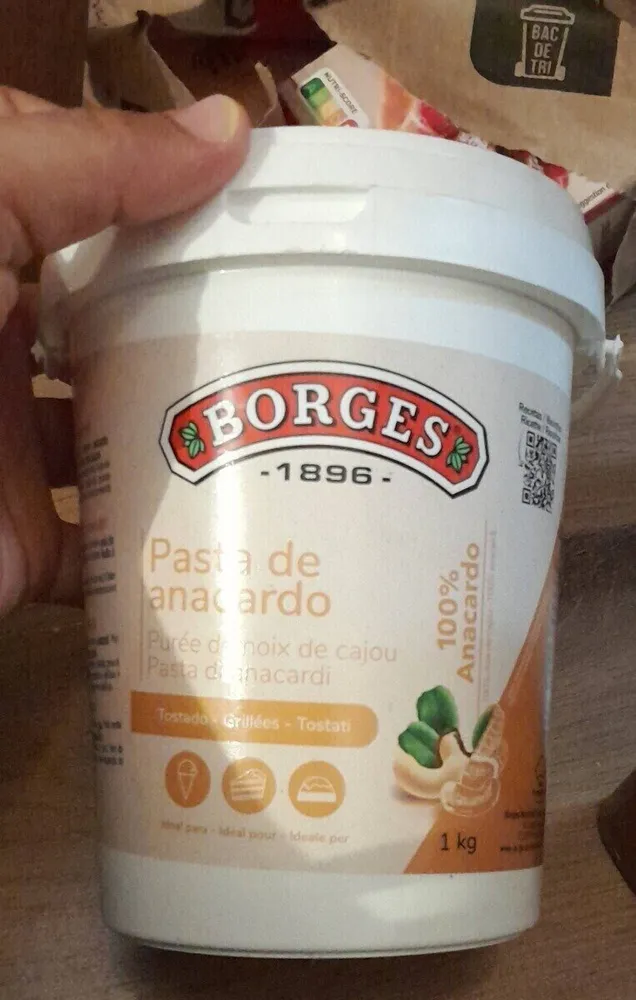 Pasta de anacardo