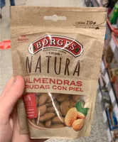 Almendras crudas con piel