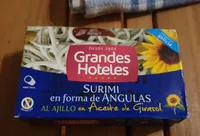 Surimi en forma de Angulas