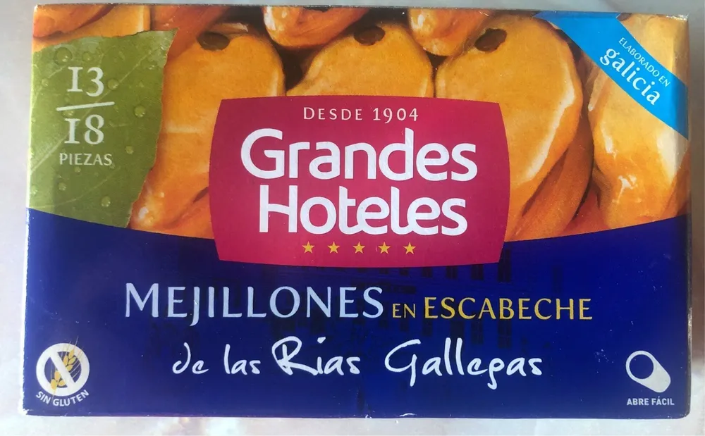 Mejillones en escabeche