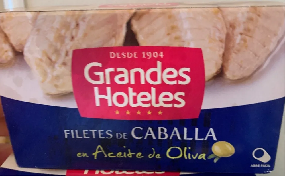 Filetes de caballa en aceite de oliva