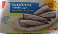 Sardinas en aceite de girasol