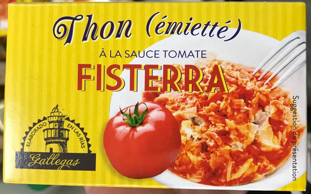 Thon (émietté) à la sauce tomate