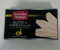 Filetes de caballa en aceite de girasol