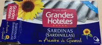 Sardinas (sardinillas) en aceite de girasol
