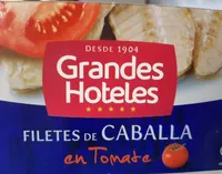 Filetes de caballa con tomate