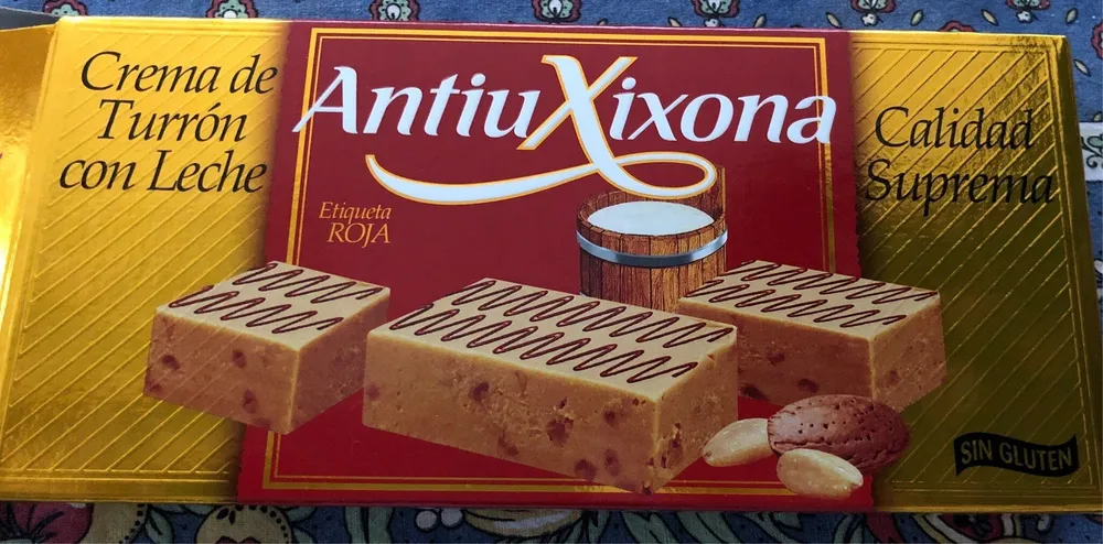 Crema de Turron con Leche