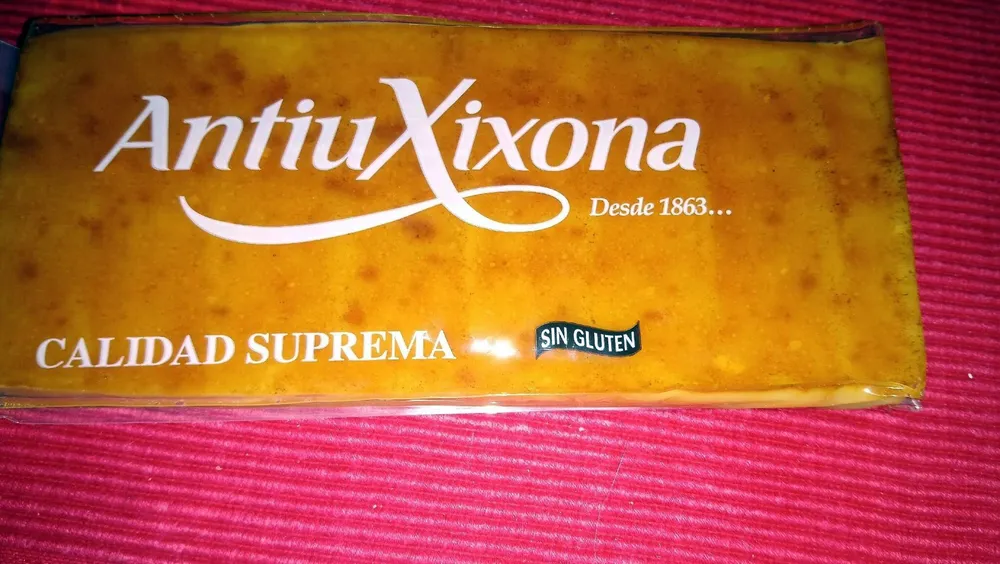 Turrón de yema tostada