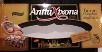 Turron Chocolate con almendras