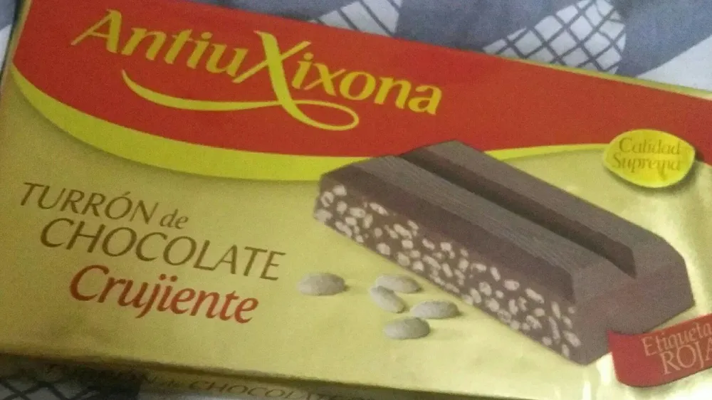 Turrón de chocolate