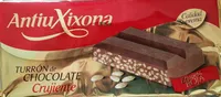 Turrón de chocolate cruijente