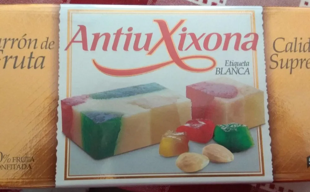 Turrón de fruta