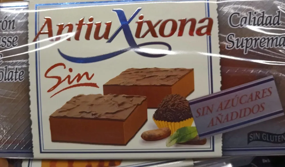 Turrón mousse de chocolate
